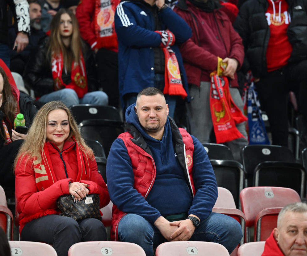 Widzew Łódź - Lech Poznań: Zdjęcia kibiców i zawodników z meczu 24. kolejki PKO BP Ekstraklasy