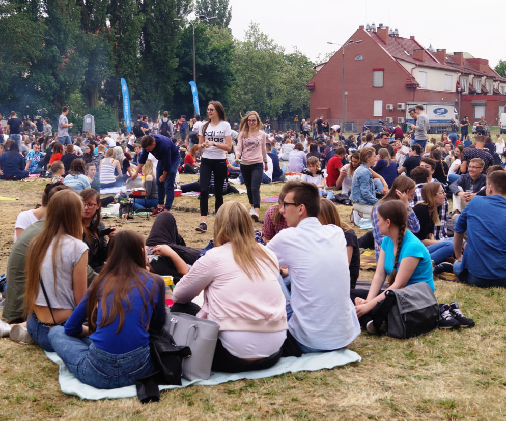 Blokada Łużyka, czyli królewskie grillowanie na Uniwersytecie Kazimierza Wielkiego [ZDJĘCIA]