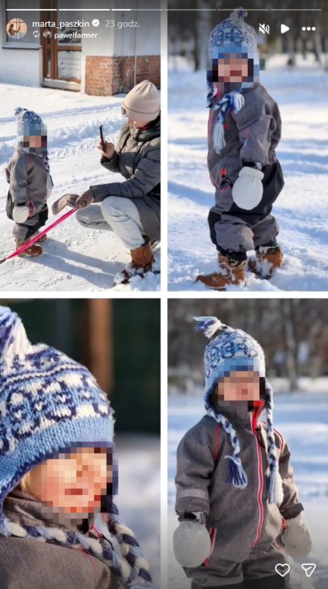 "Rolnik szuka żony" na stoku! Tak Marta Paszkin i Paweł Bodzianny urwali się i szaleją. Ale dzieciaki też mają frajdę