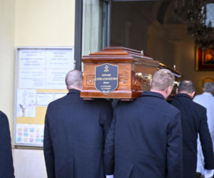 Pogrzeb Edwarda Linde-Lubaszenki