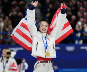 Amber Glenn zdobyła złoto dla USA, musiała zrezygnowac z mediów przez fanatyków Trumpa