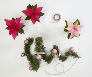 Gwiazda betlejemska – świąteczna zawieszka DIY