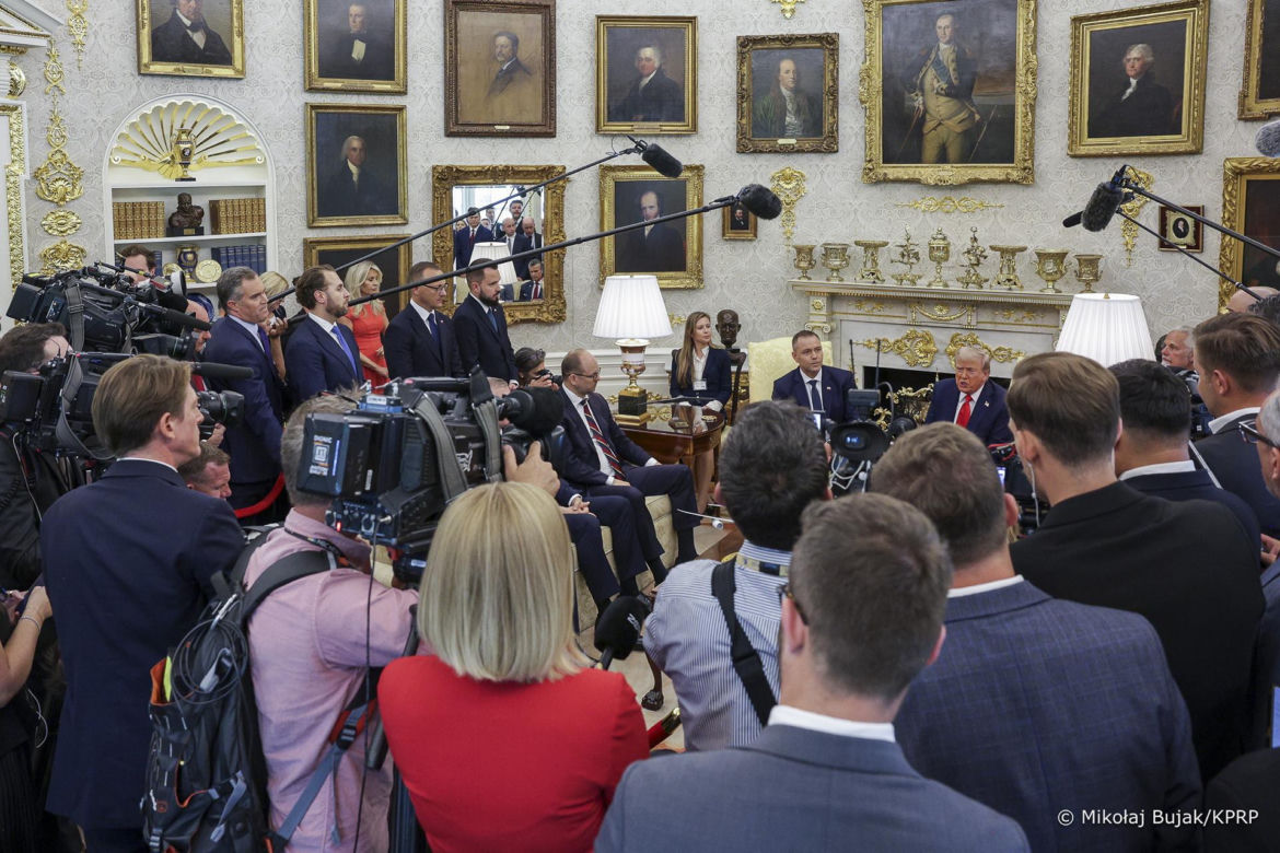 Spotkanie Donalda Trumpa z Karolem Nawrockim