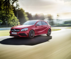 Mercedes-Benz A45 AMG lifting 2016