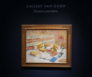  Vincent Van Gogh 'Piles de romans parisiens et roses dans une verre (Romans parisiens)