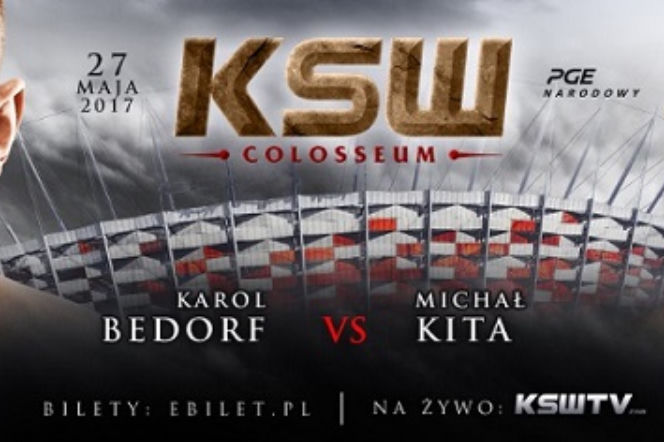 KSW 39: Bedorf - Kita. Walka w wadze ciężkiej na Narodowym!