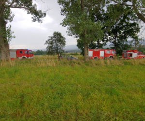 Wypadek dw 360 Giebułtów