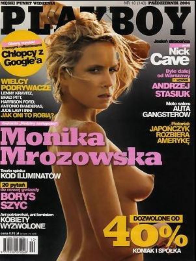 Monika Mrozowska, Playboy