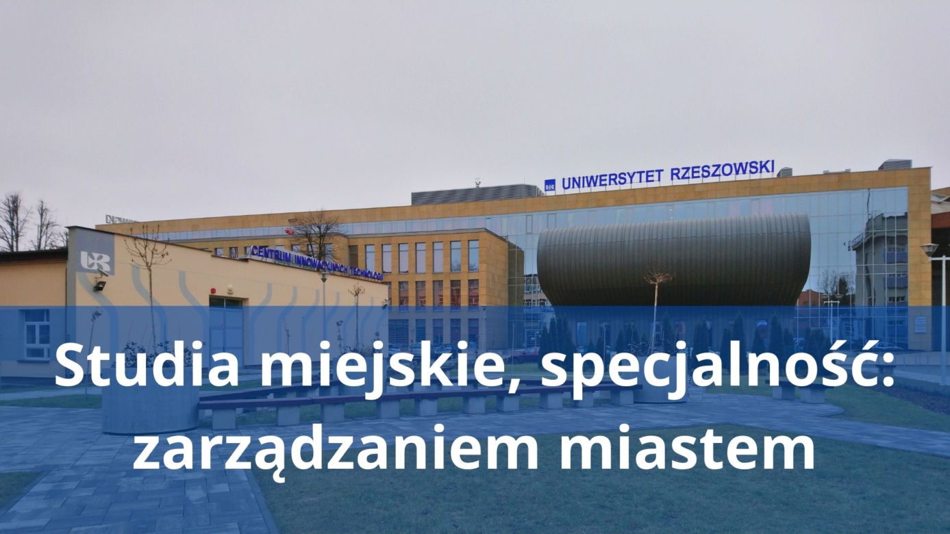 Studia miejskie, specjalności: zarządzaniem miastem