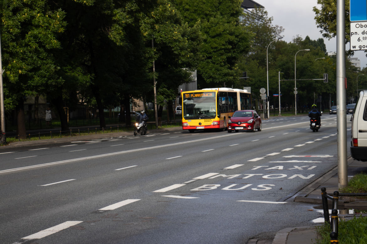 Wysyp bus pasów w stolicy