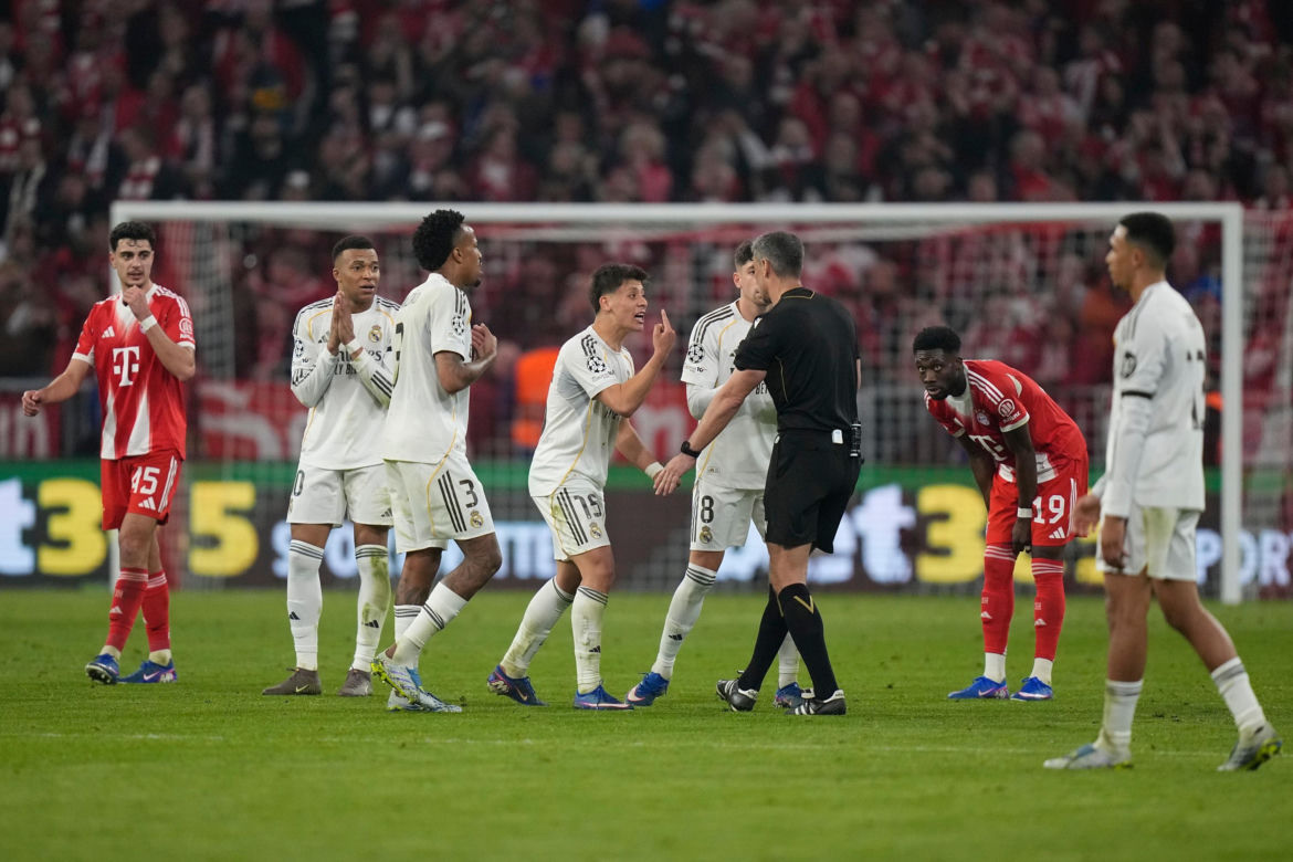 Awantura po meczu Bayern - Real