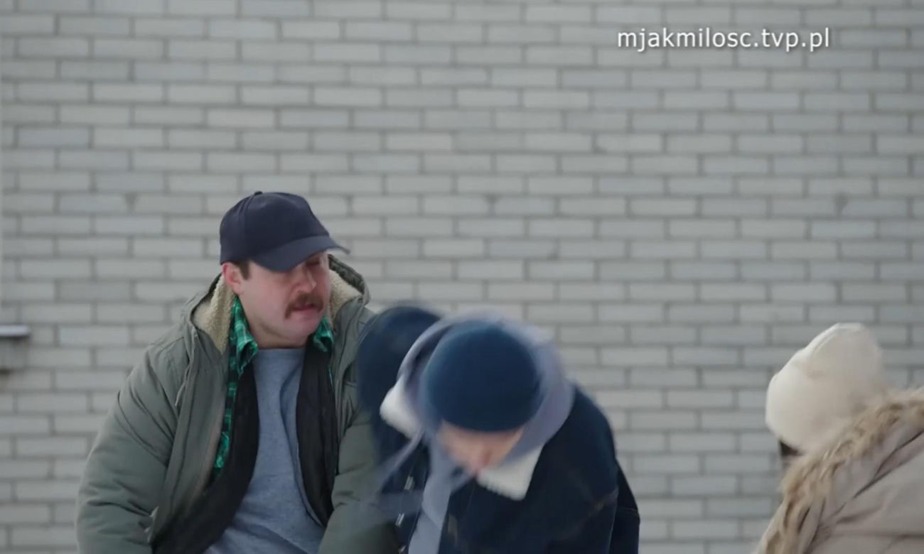 M jak miłość. Basia (Karina Woźniak), Michał (Igor Pawłowski) 