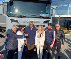 Fardin dostał kluczyki do nowej ciężarówki. Kiedy Irańczyk ruszy w drogę do swojej ojczyzny?