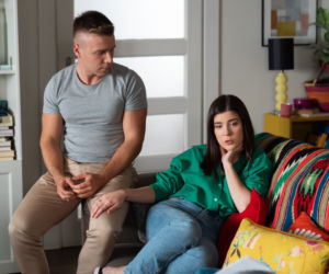 Barwy szczęścia, odc. 2612: Agata (Natalia Zambrzycka), Patryk (Konrad Skolimowski)