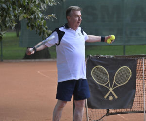 Dariusz Wieczorek zgubił 5 kg na korcie