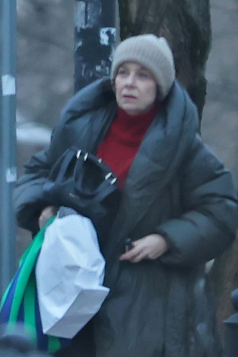 Agata Kulesza. Zablokowała skrzyzowanie dla godziny przyjemności