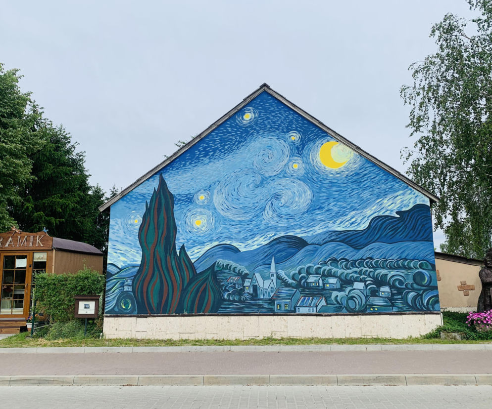 Kolorowe domy inspirowane twórczością Vincenta van Gogha zamieniły wieś liczącą zaledwie stu mieszkańców w prawdziwą atrakcję turystyczną