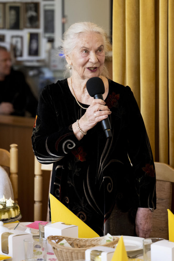 Wielkanoc w Domu Aktora w Skolimowie,  Ryszarda Gozdowska