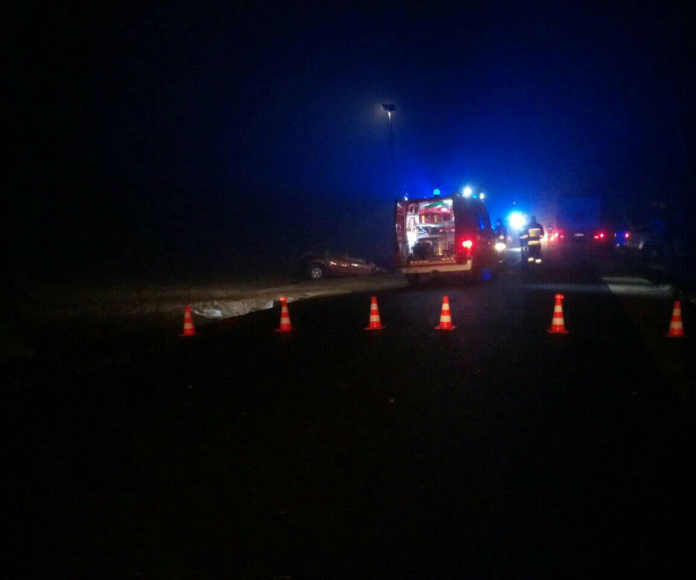Wypadek w Helenowie Trębskim! Uderzyli w ciężarówkę!