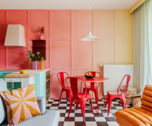 Odważne kolory we wnętrzach - projekt Deer Design