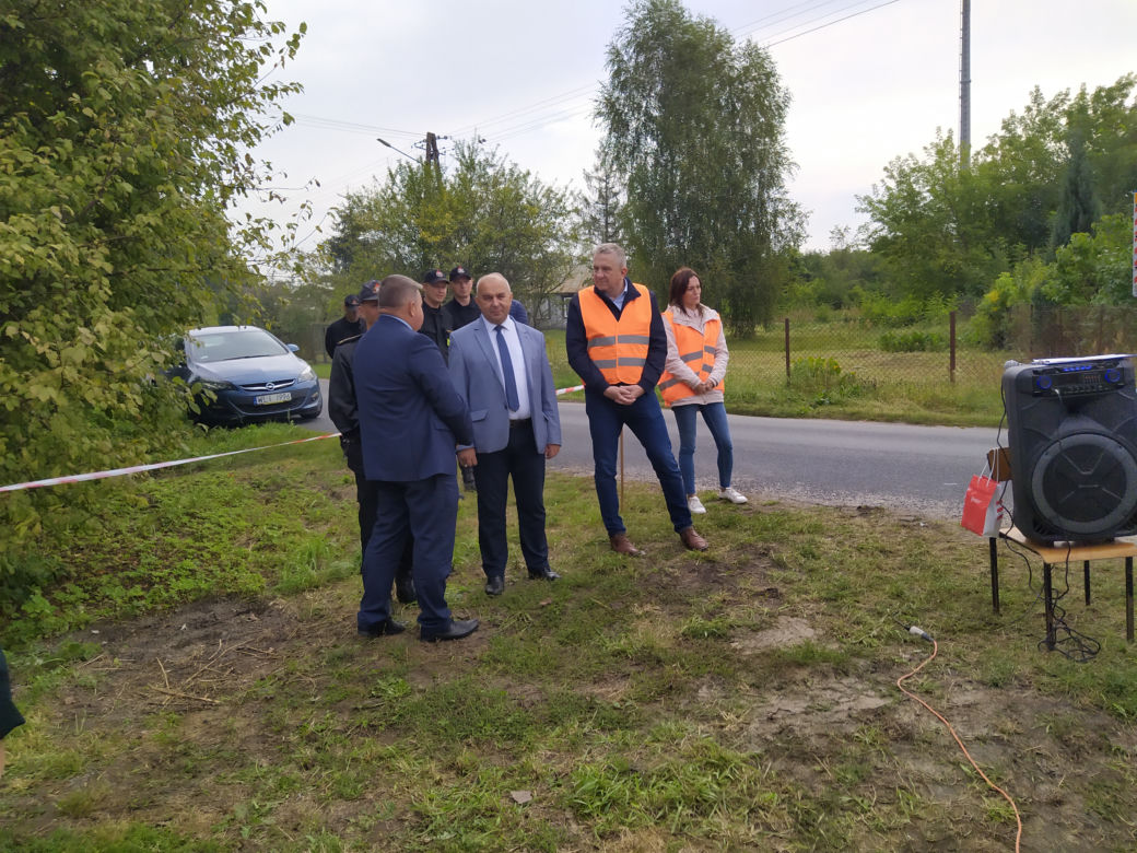 ZOBACZ ZDJĘCIA z akcji "Bezpieczny przejazd" w Koszewnicy, w gminie Kotuń - 15.09.2022