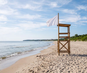Sinice Rewal. Czy w Rewalu można się kąpać 10.08? Flaga, warunki pogodowe
