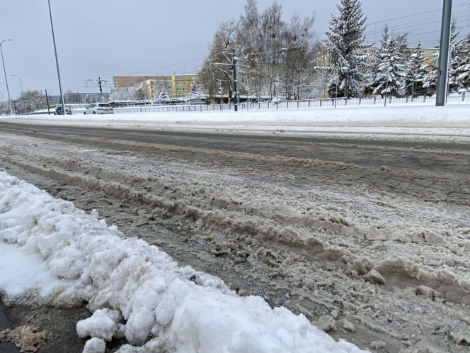 Zima w Olsztynie - 31 grudnia 2025