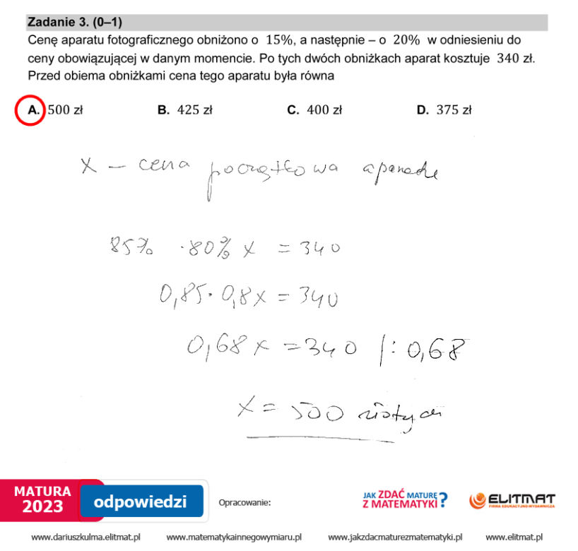 Matura 2023: matematyka. Arkusze CKE i odpowiedzi rozwiązane przez eksperta [Formuła 2015]	