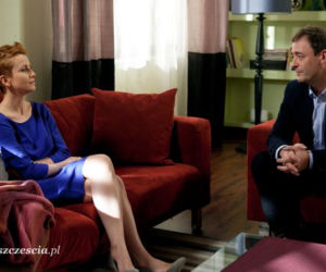 Barwy szczęścia. Marta (Katarzyna Zielińska), Artur Chowański (Jacek Rozenek)