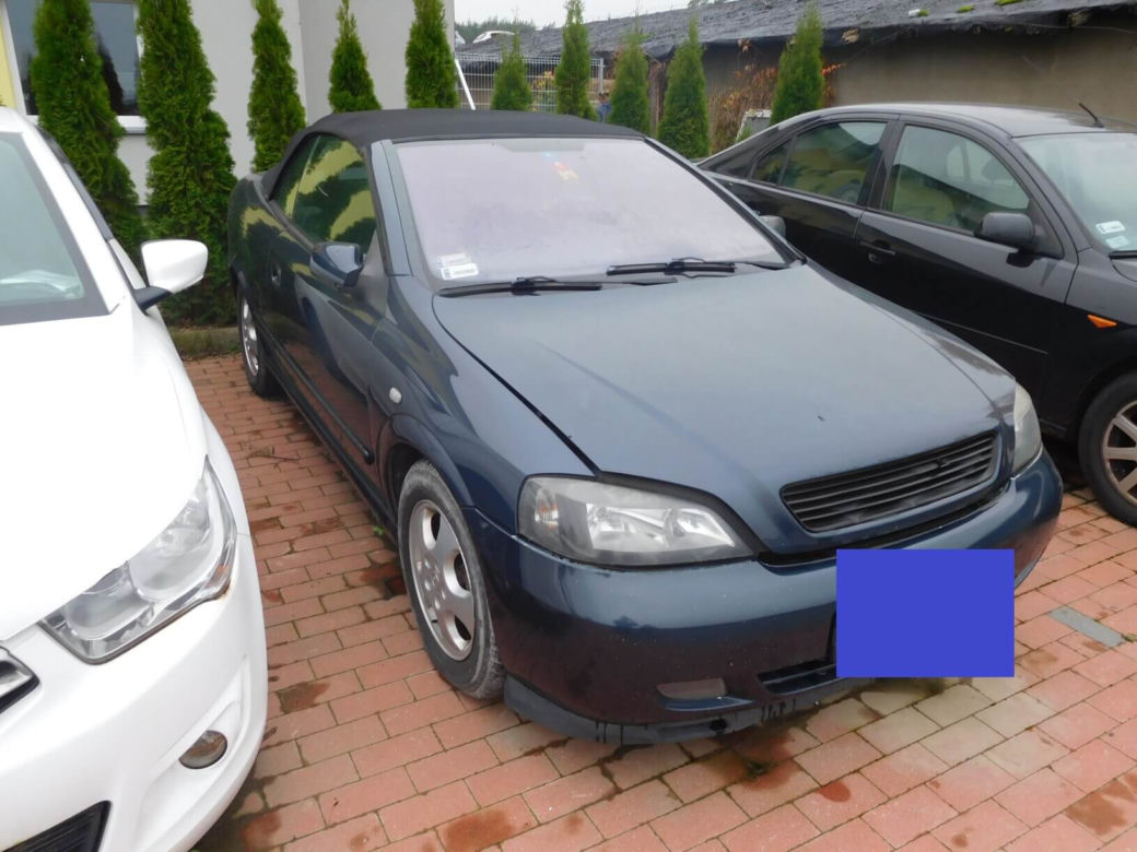 Opel Astra Cabrio  (instalacja LPG)