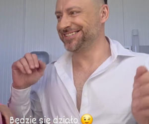 Barwy szczęścia nowy sezon na planie. Maciej Wilk (Adam Szczyszczaj)