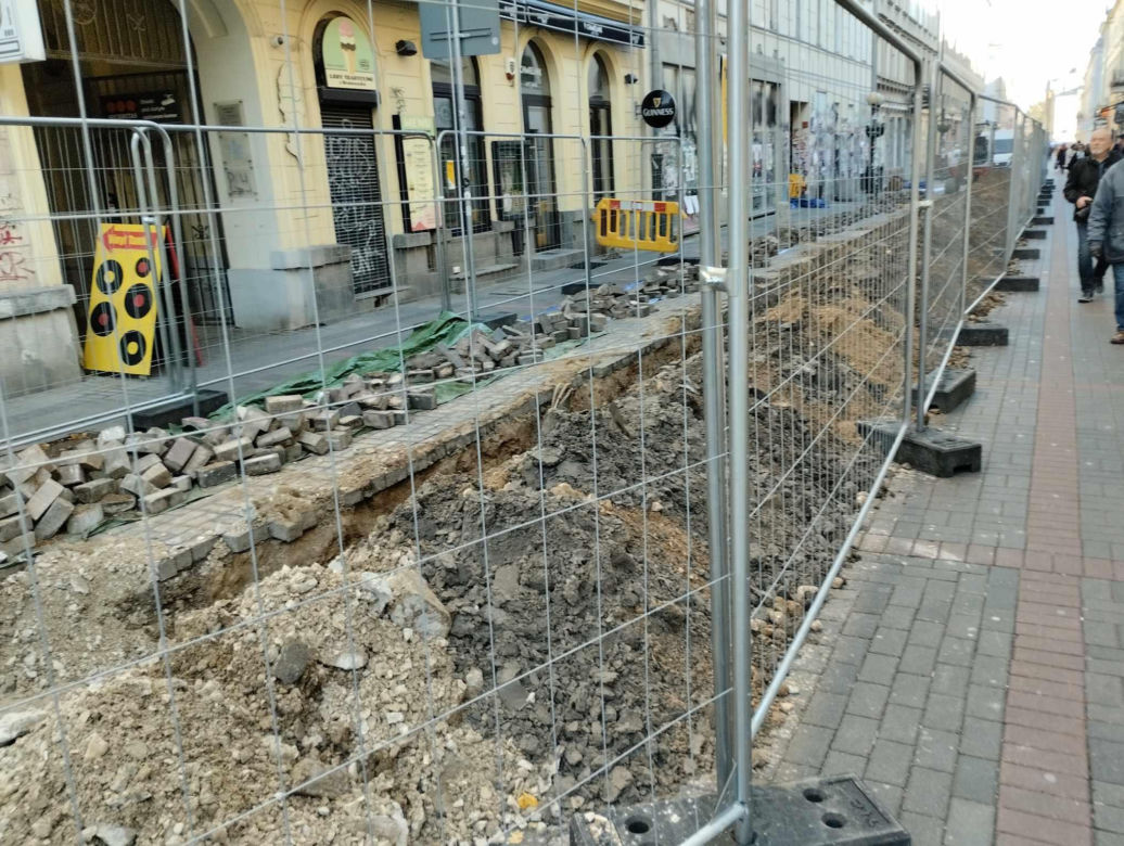Przebudowa Chmielnej ruszyła