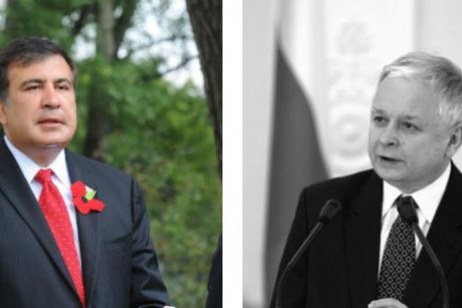 Mocne słowa Saakaszwiliego: Lech Kaczyński został zamordowany