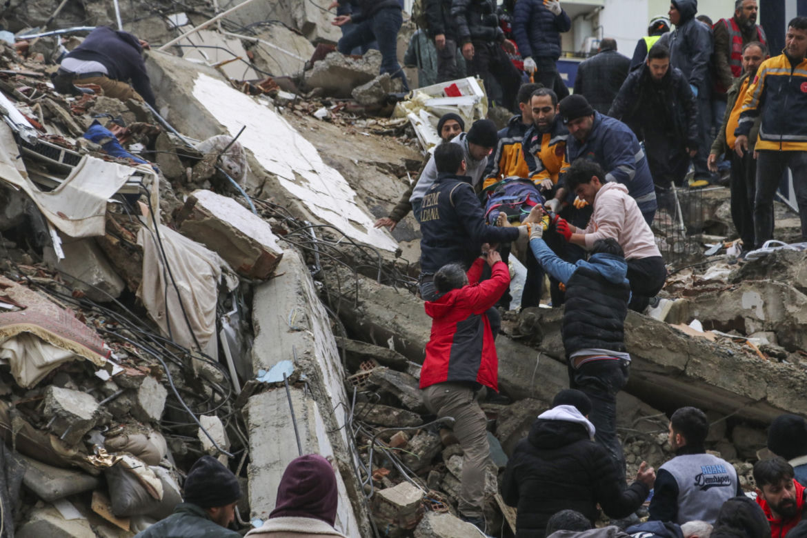 Trzęsienie ziemi w Trucji i Syrii