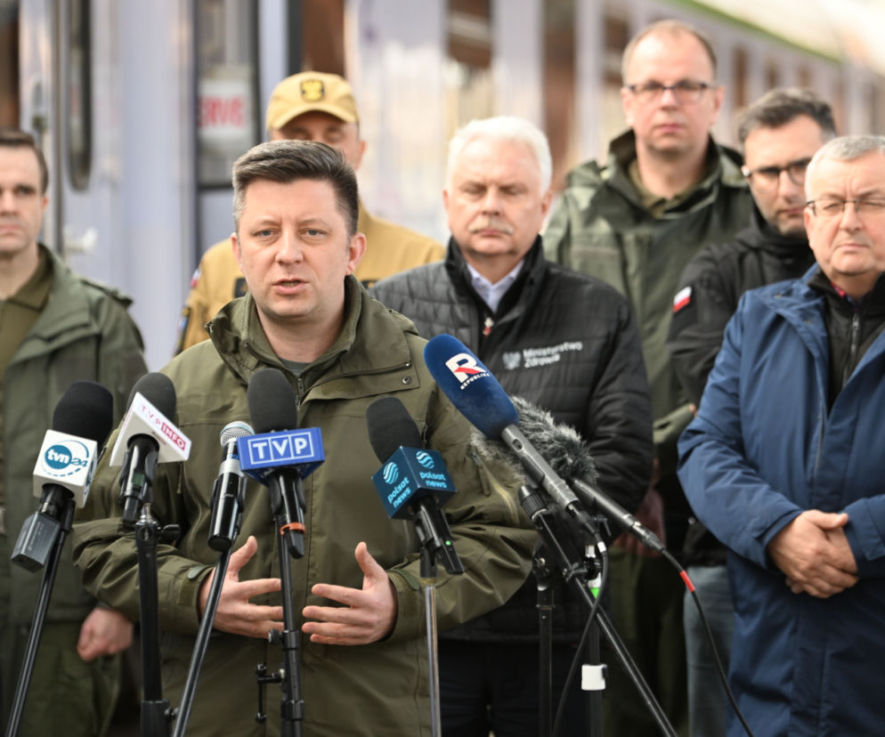 Polski pociąg sanitarny gotowy. Będzie zabierał rannych z Mościsk na Ukrainie