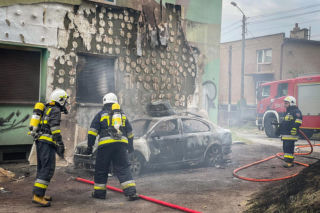 Rybnik. Szok! Podpalił taksówkę, bo był niezadowolony z kursu?!