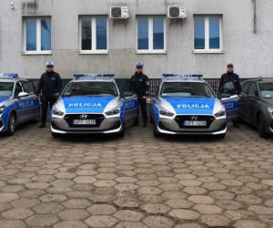 Nowe radiowozy marki Hyundai w Łowiczu