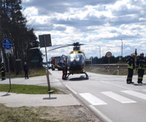 Koszmarny wypadek w Żabnie pod Chojnicami. Osobówka zmiotła z pasów 12-letnią dziewczynkę