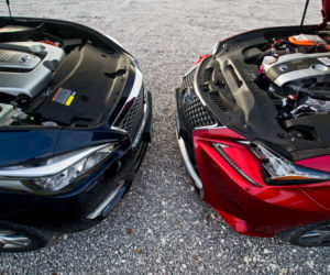 Infiniti Q70h Premium Tech & Lexus RC 300h F Sport