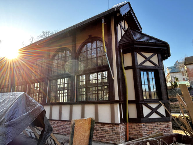 Pijalnia Dolnego Źródła w Świeradowie-Zdroju styczeń 2026