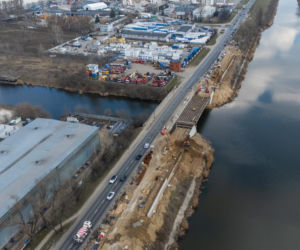 Nowy most na Białołęce przy ul. Płochocińskiej