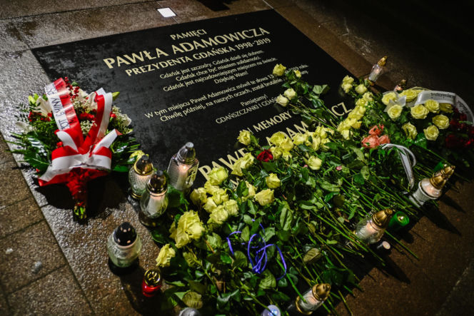 Gdańsk. 7. rocznica śmierci Pawła Adamowicza