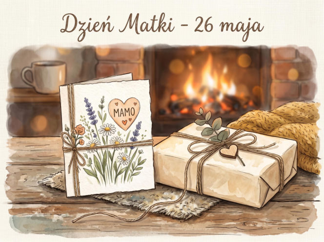 Kartka z życzeniami na Dzień Mamy