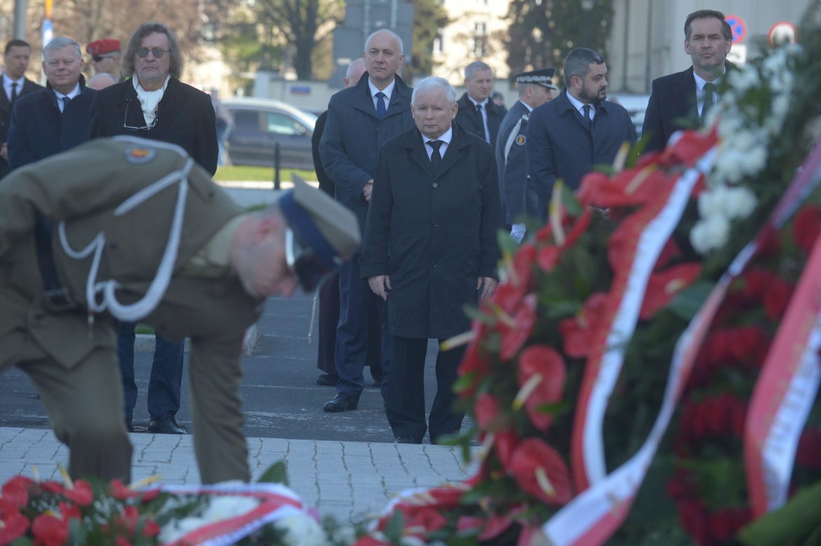  Jarosław Kaczyński w 10. rocznicę katastrofy smoleńskiej 