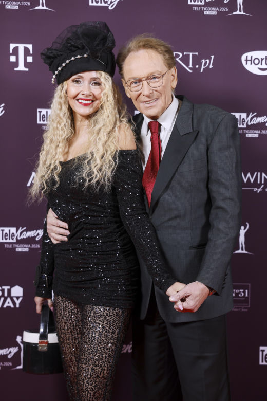 Jacek Borkowski z żoną