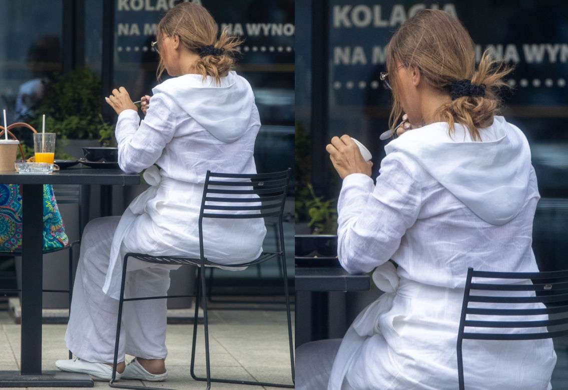 Edyta Górniak dokarmia syna