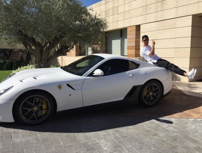 Cristiano Ronaldo - Ferrari 599 GTO
