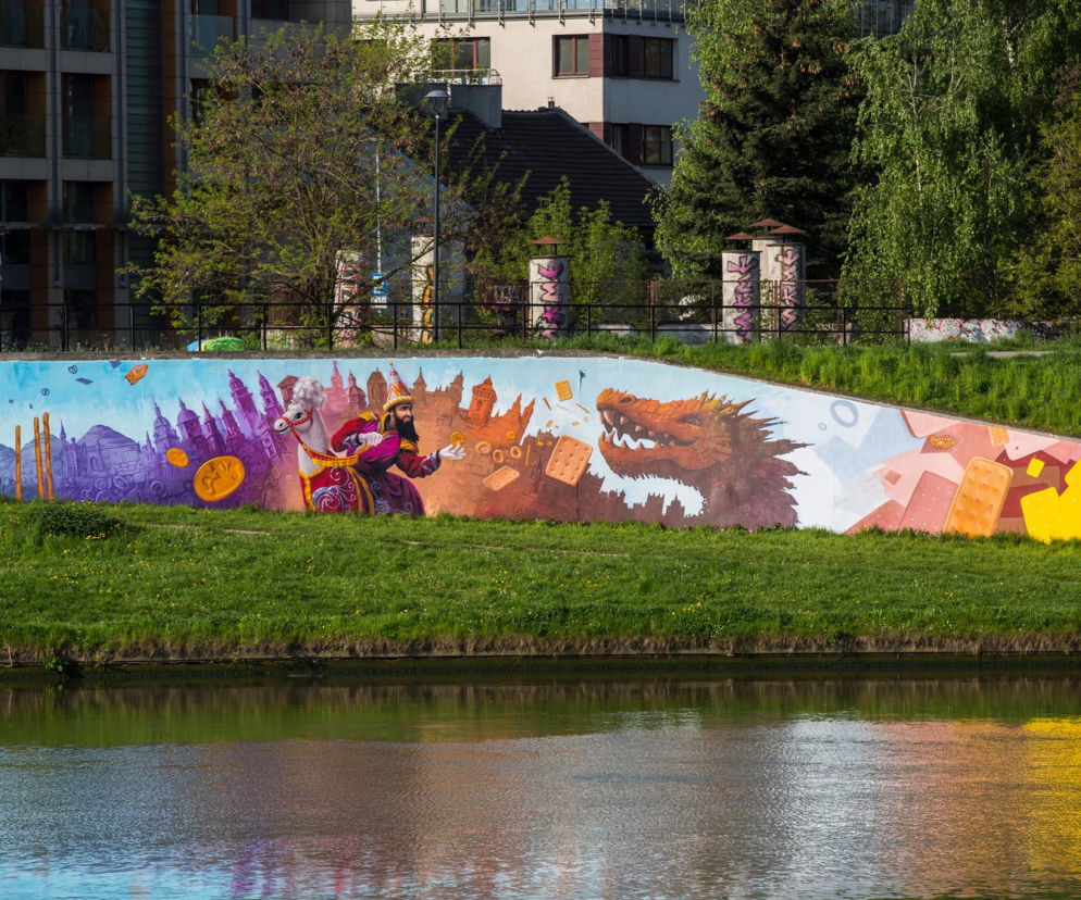 Mural przy Bulwarze Wołyńskim