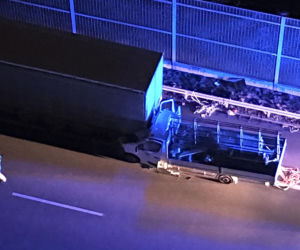 Wypadek na autostradzie A2