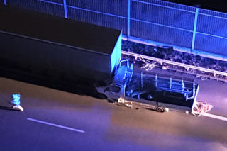 Wypadek na autostradzie A2